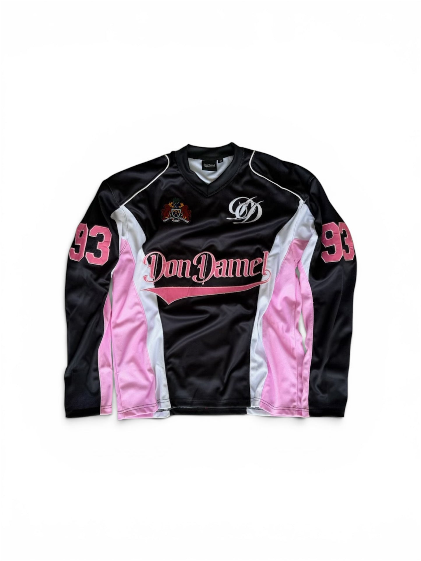 DD Hockey Jersey ( Black & Pink)